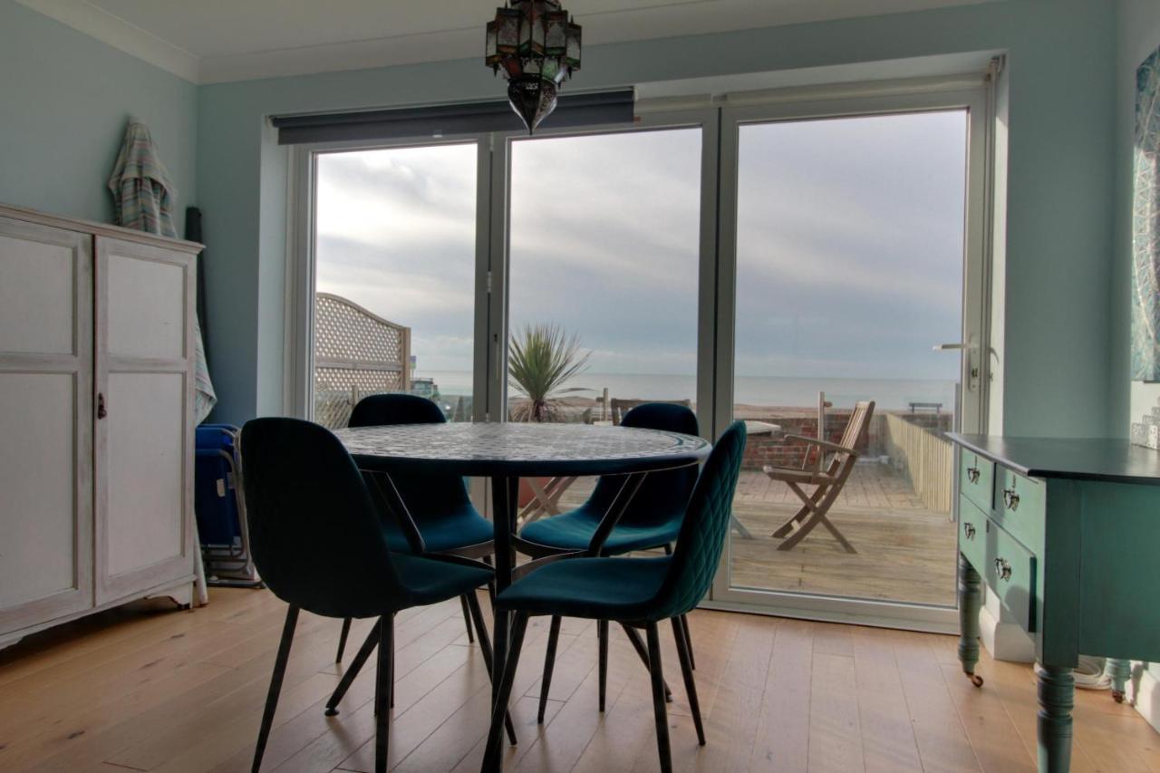 Serenity "Your Calm Seafront Retreat" By Air Premier Seaford Exteriör bild